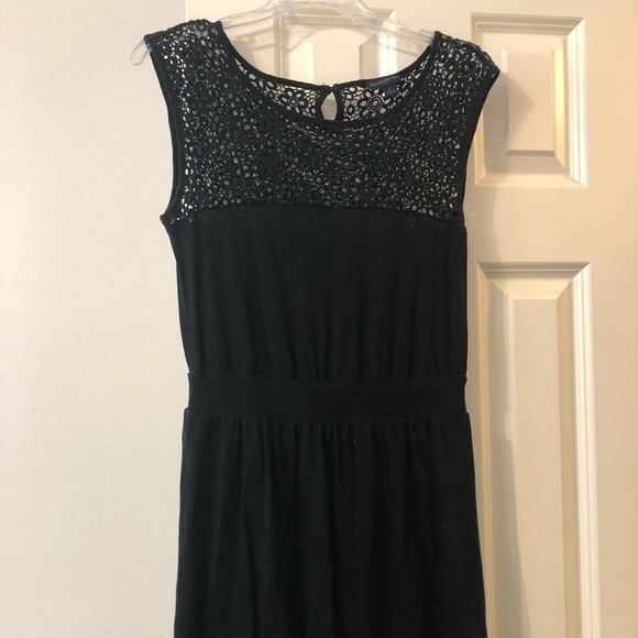 Banana Republic Dresses & Skirts - Black banana republic dress with lace at top Banana Republic Dresses & Skirts - Black banana republic dress with lace at top